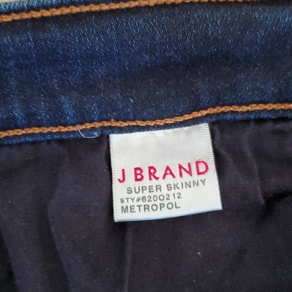 J Brand Super Skinny Metropol Jeans - Picture 8 of 9